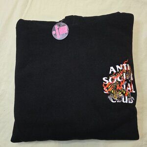 Anti Social Social Club Tiger Blood Sweatshirt Black
